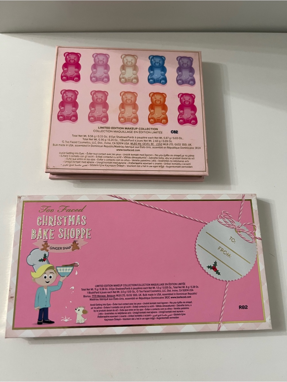 Too Faced Yummy Gummy & Gingerbread eyeshadow Pallet bundle. - Picture 3 of 7